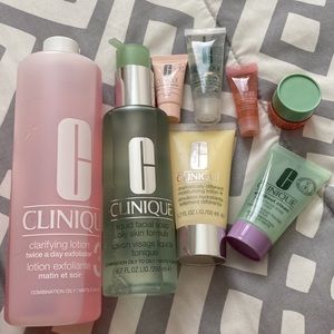 Clinique items some never open or used 2items barely used